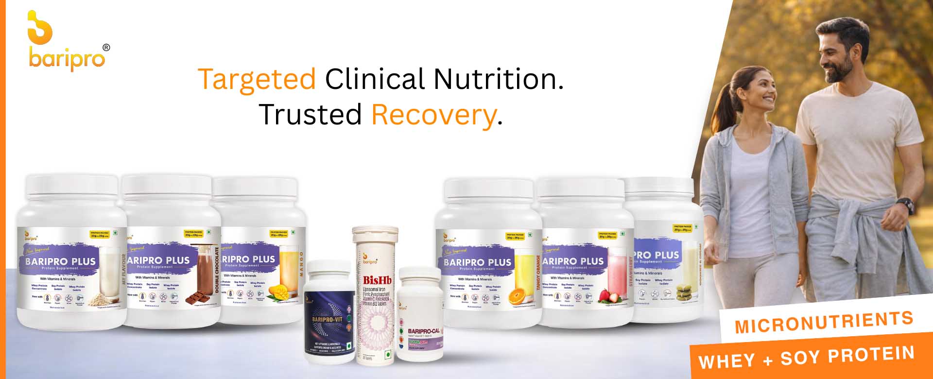 Specialized Protein, Multivitamin, Calcium and Iron Supplements for ...